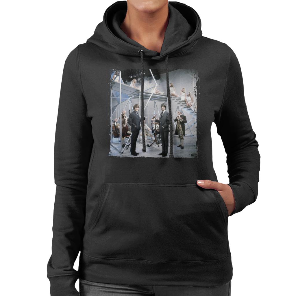 TV Times Beatles Lennon McCartney Orchestra Women's Hooded Sweatshirt-ALL + EVERY