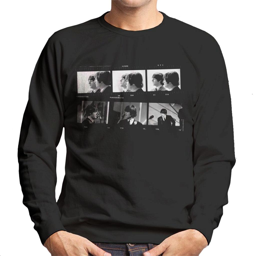 TV Times Beatles Lennon McCartney Photo Strip Men's Sweatshirt-ALL + EVERY