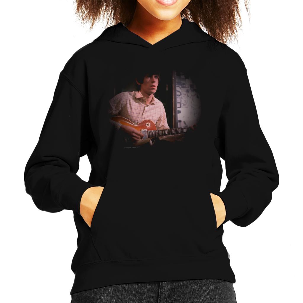 TV Times Keith Richards Les Paul Rolling Stones Kids Hooded Sweatshirt-ALL + EVERY