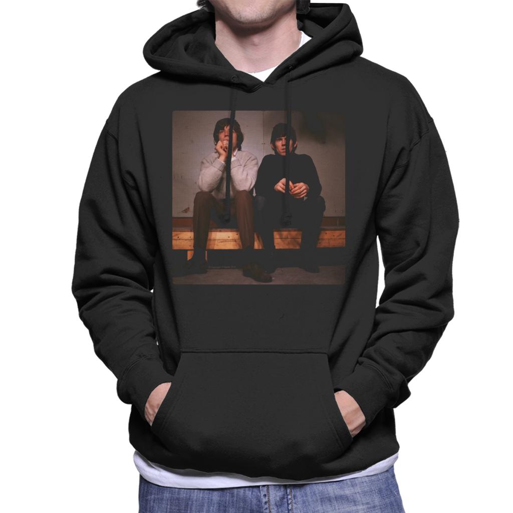 TV Times Mick And Keith Rolling Stones Men's Hooded Sweatshirt-ALL + EVERY