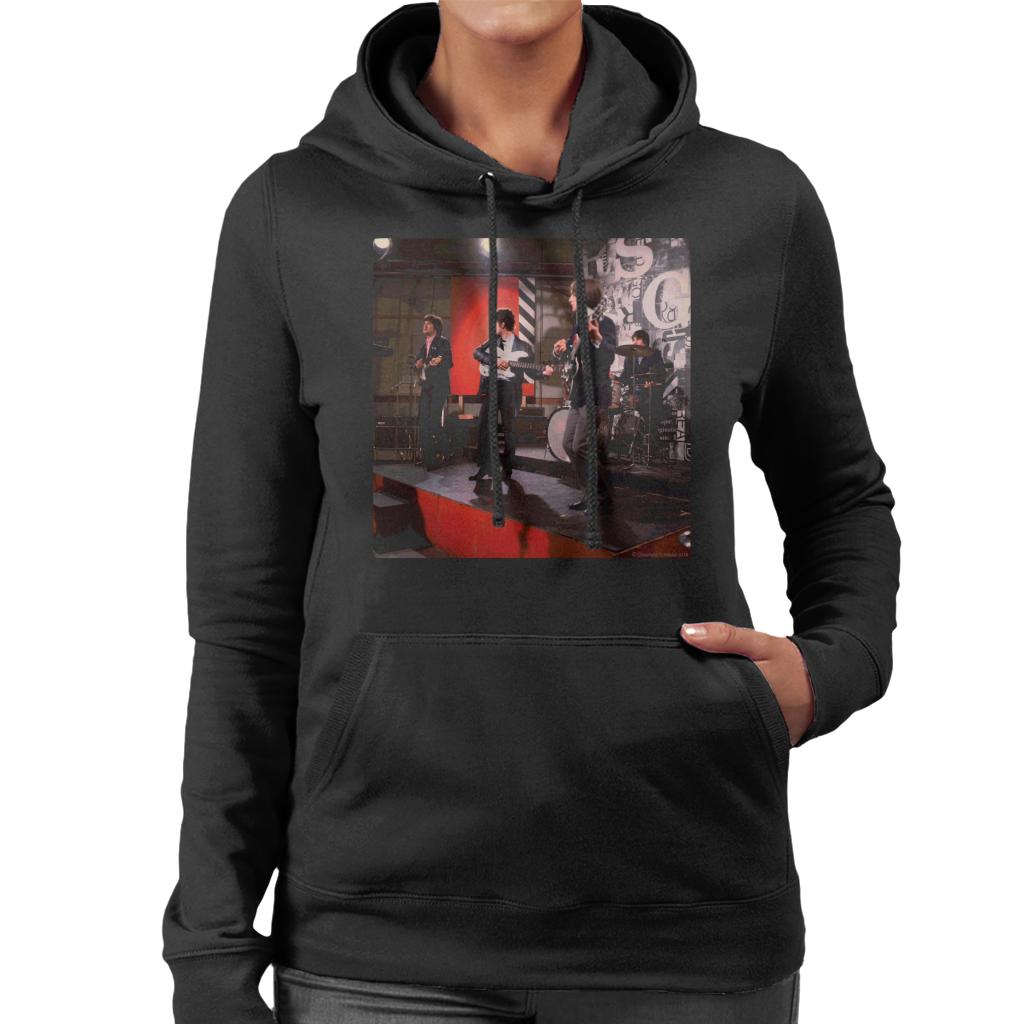 TV Times The Kinks Live Ready Steady Go Women's Hooded Sweatshirt-ALL + EVERY