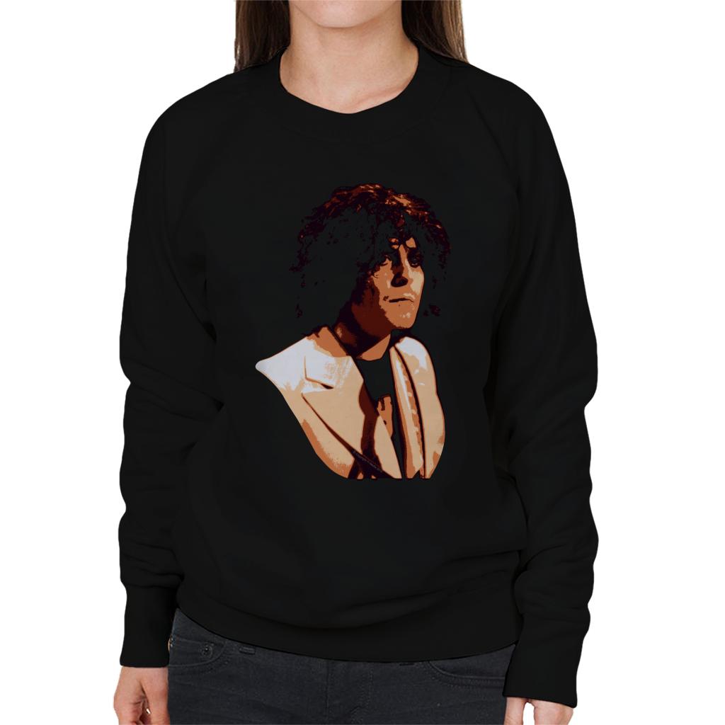 TV Times Marc Bolan With T Rex Supersonic TV Show Women's Sweatshirt-ALL + EVERY