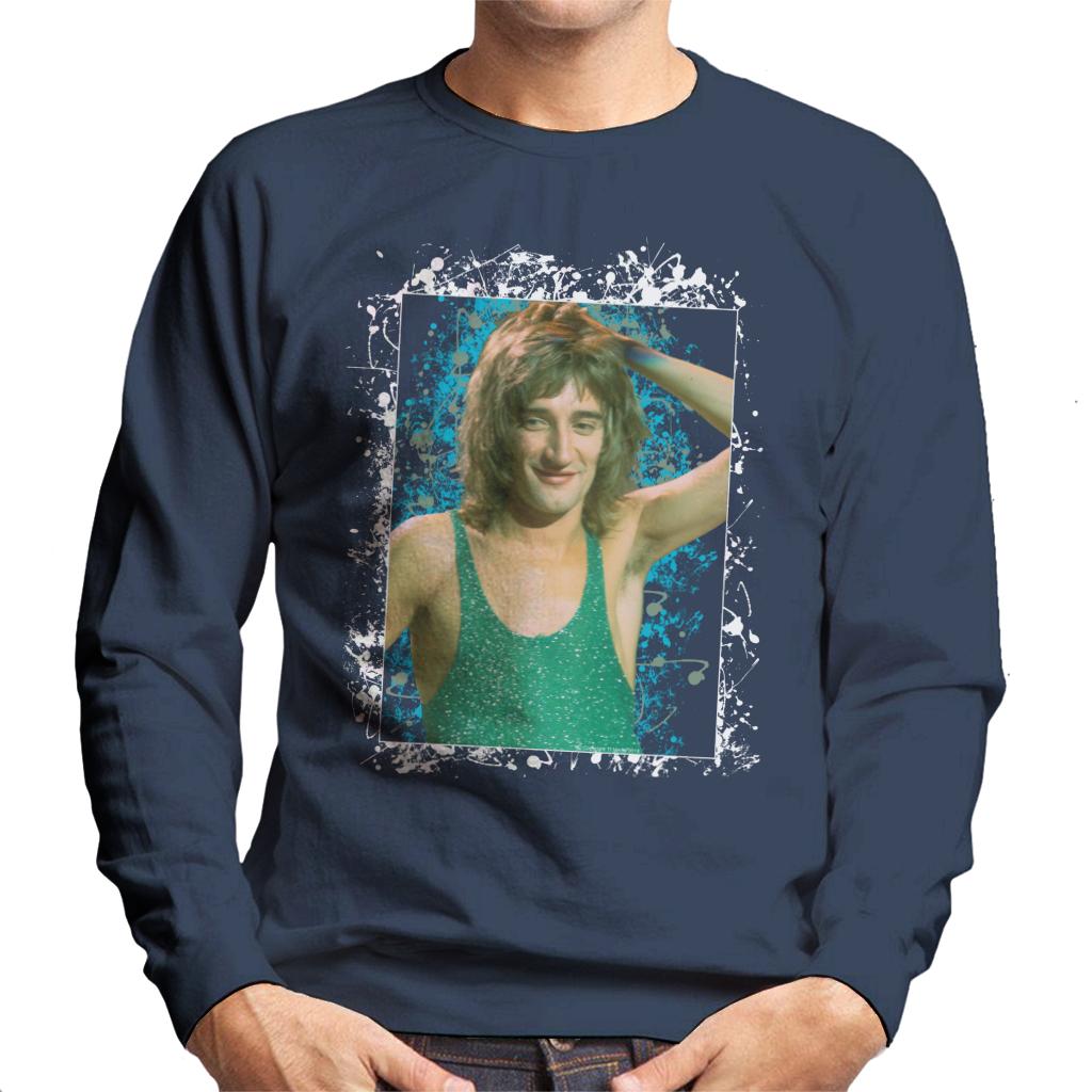 TV Times Rod Stewart Russell Harty Plus Men's Sweatshirt-ALL + EVERY