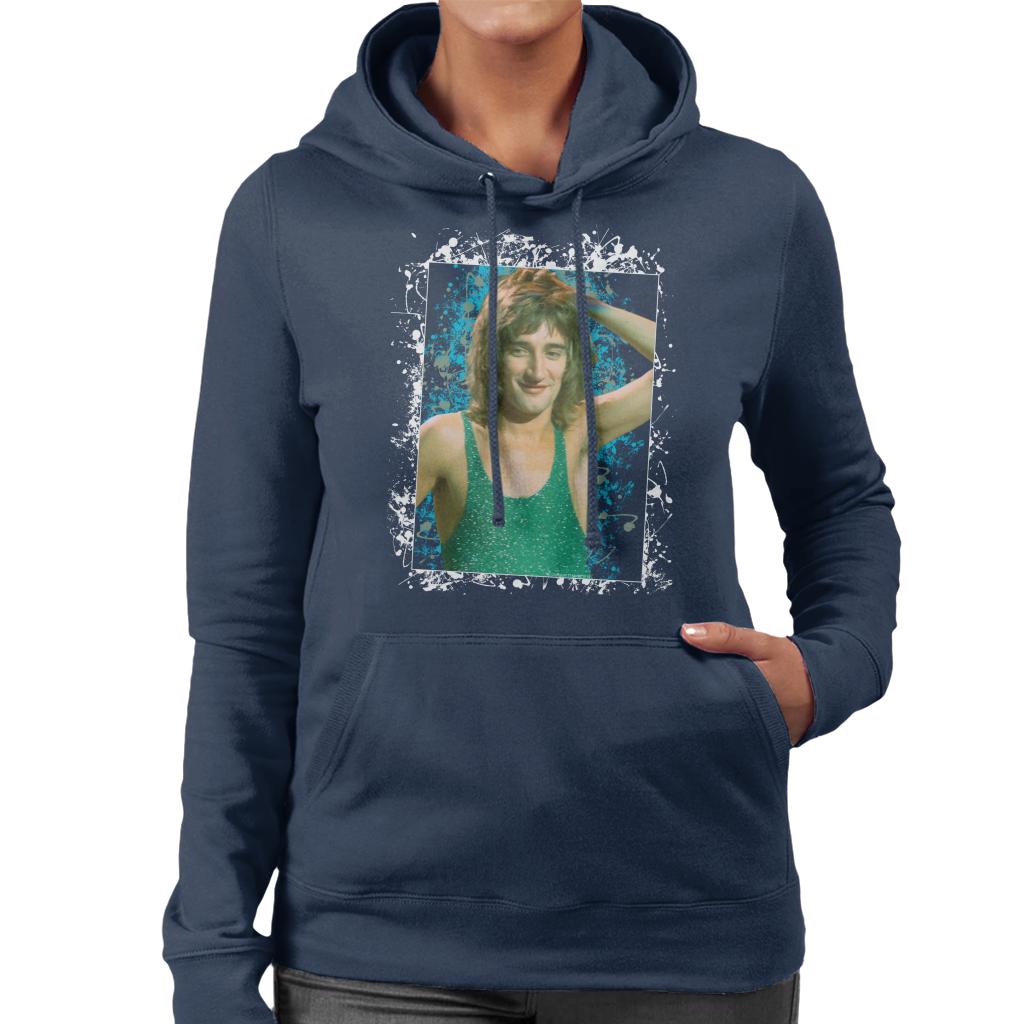 TV Times Rod Stewart Russell Harty Plus Women's Hooded Sweatshirt-ALL + EVERY