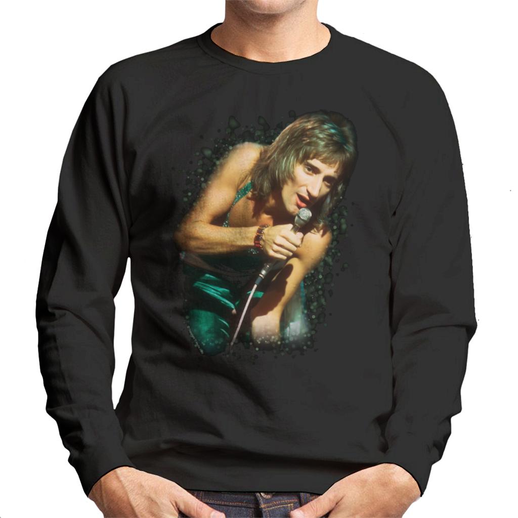 TV Times Rod Stewart Live On Russell Harty Plus Men's Sweatshirt-ALL + EVERY