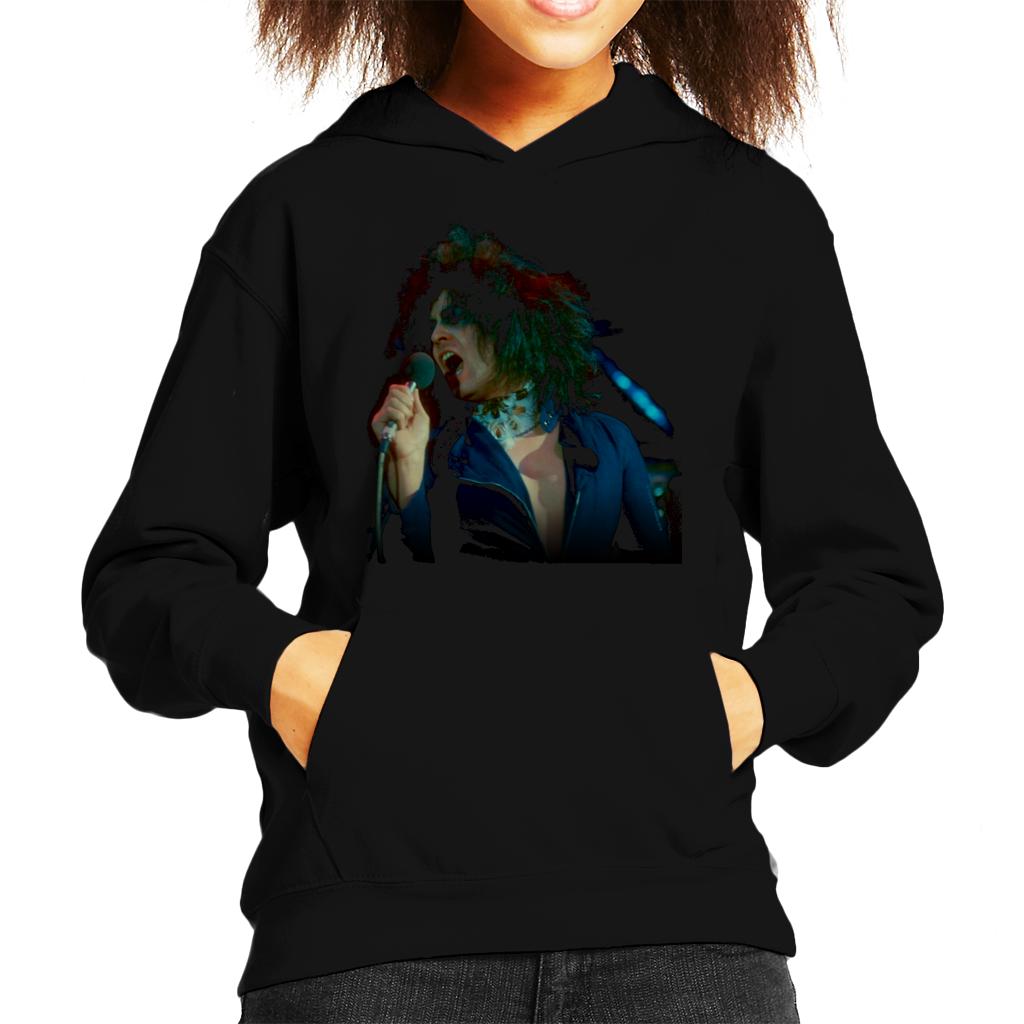 TV Times Marc Bolan Singing On Supersonic T Rex Kids Hooded Sweatshirt-ALL + EVERY