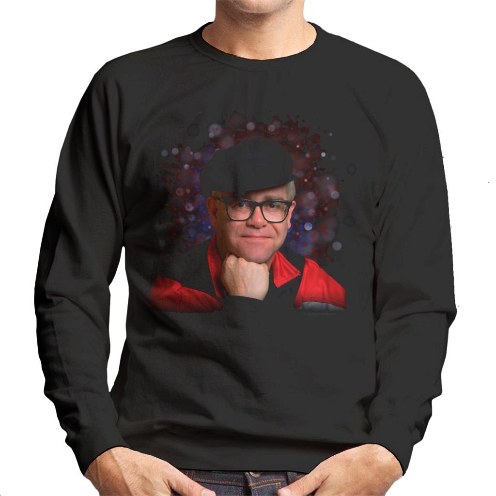 TV Times Elton John Smile Men's Sweatshirt-ALL + EVERY