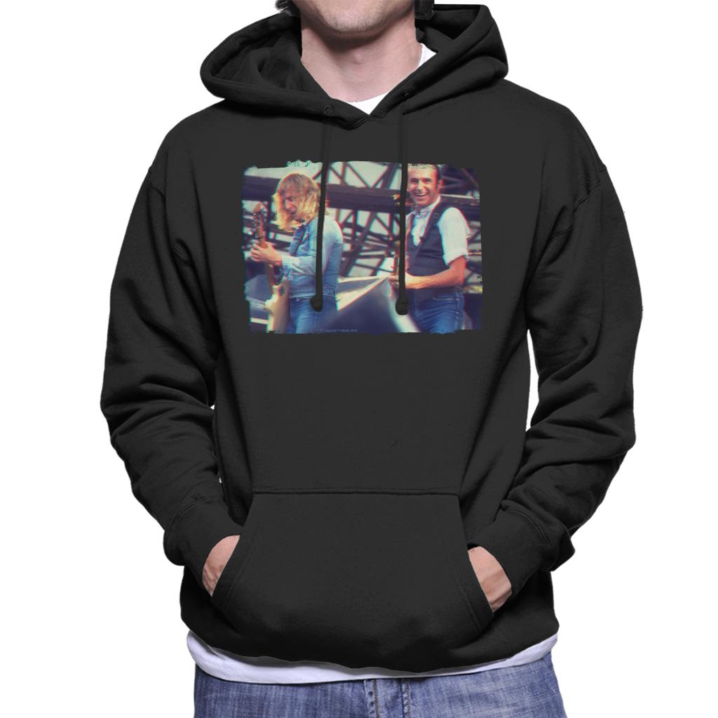 TV Times Status Quo Live 3D Effect Men's Hooded Sweatshirt-ALL + EVERY