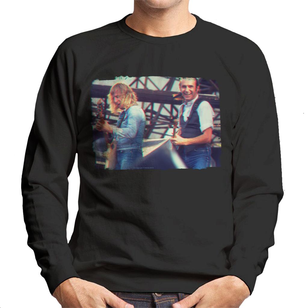 TV Times Status Quo Live 3D Effect Men's Sweatshirt-ALL + EVERY