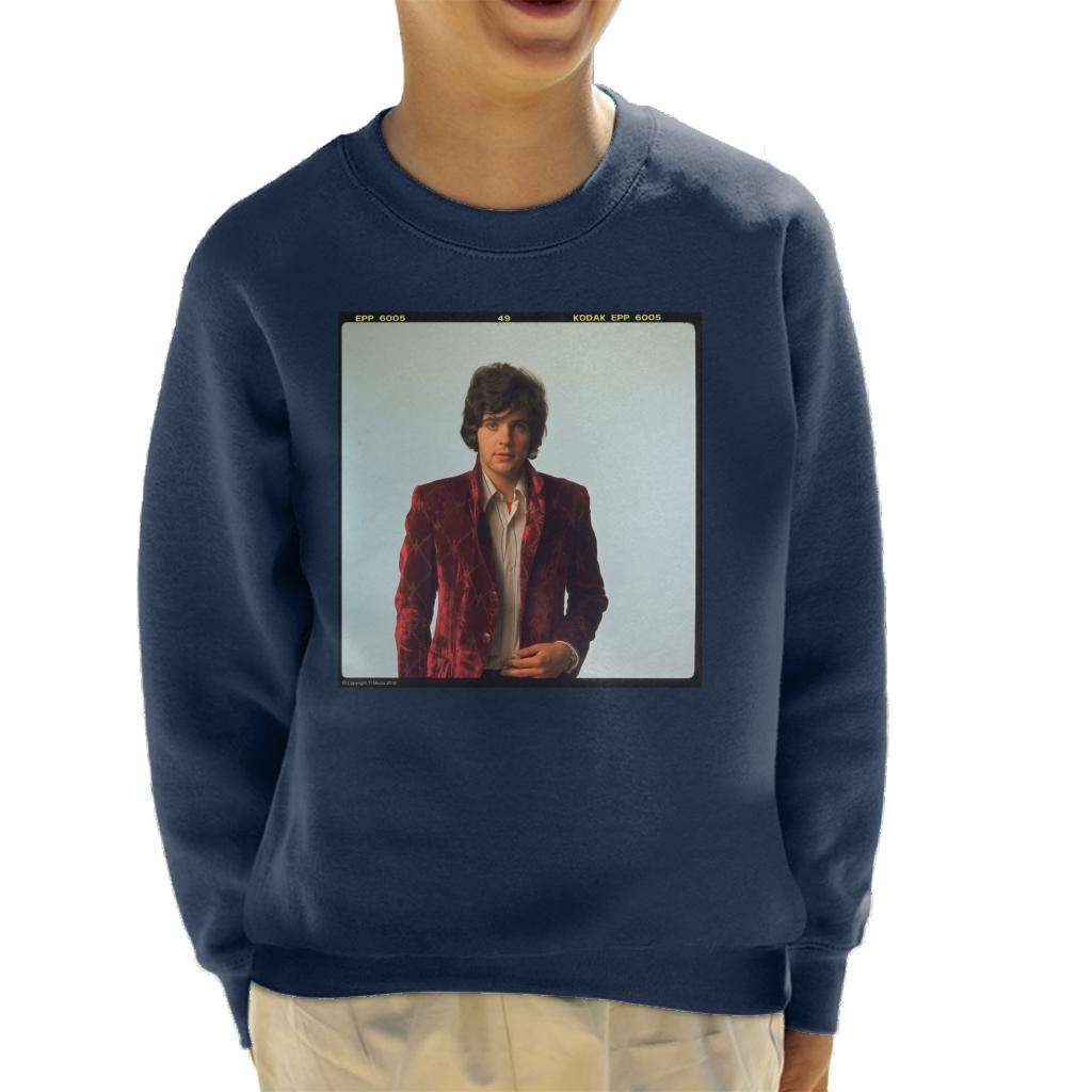 TV Times David Essex Portrait Kid's Sweatshirt-ALL + EVERY