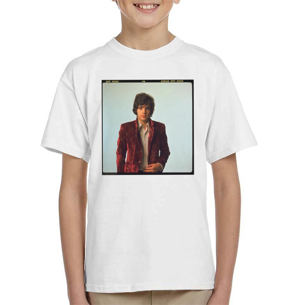 TV Times David Essex Portrait Kid's T-Shirt-ALL + EVERY