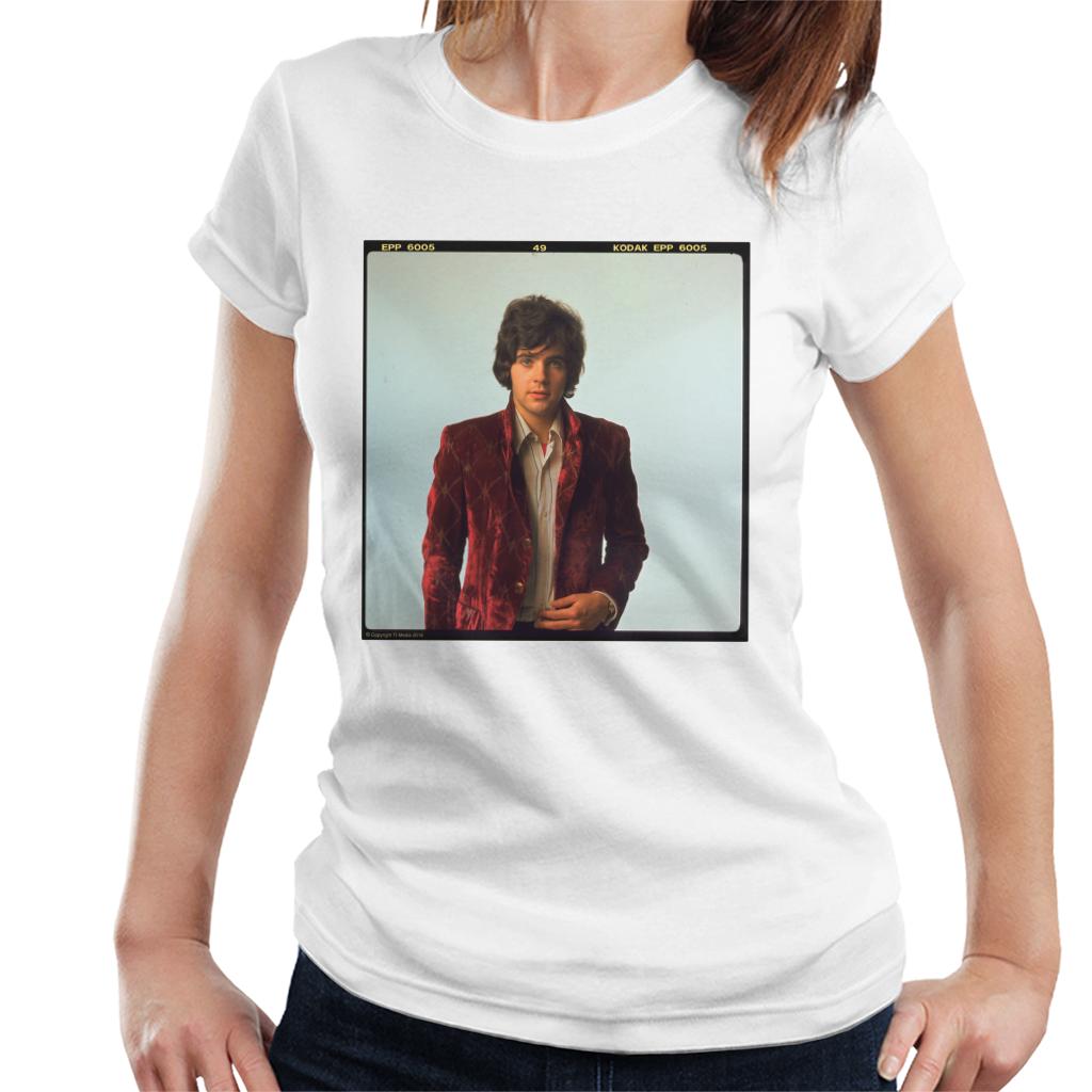 TV Times David Essex Portrait Women's T-Shirt-ALL + EVERY