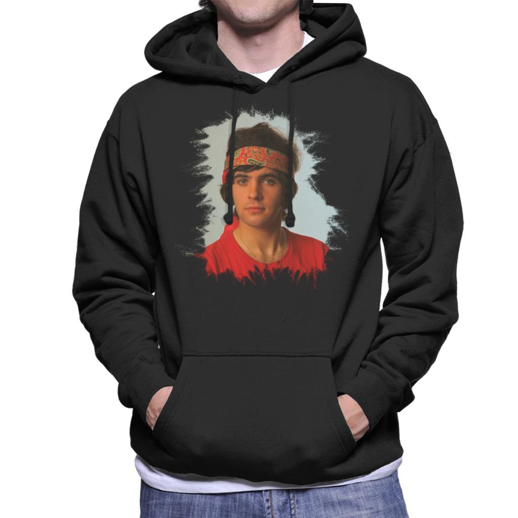 TV Times David Essex Bandana Portrait Men's Hooded Sweatshirt-ALL + EVERY