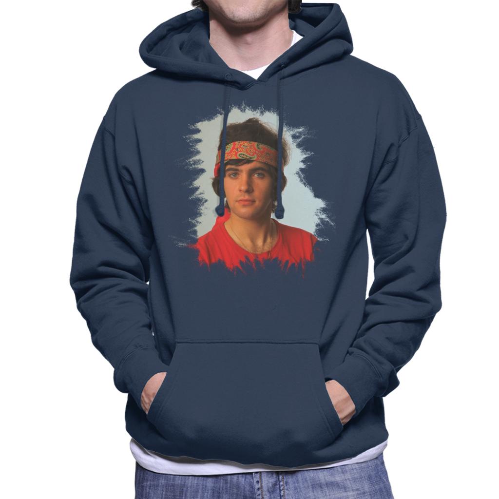 TV Times David Essex Bandana Portrait Men's Hooded Sweatshirt-ALL + EVERY