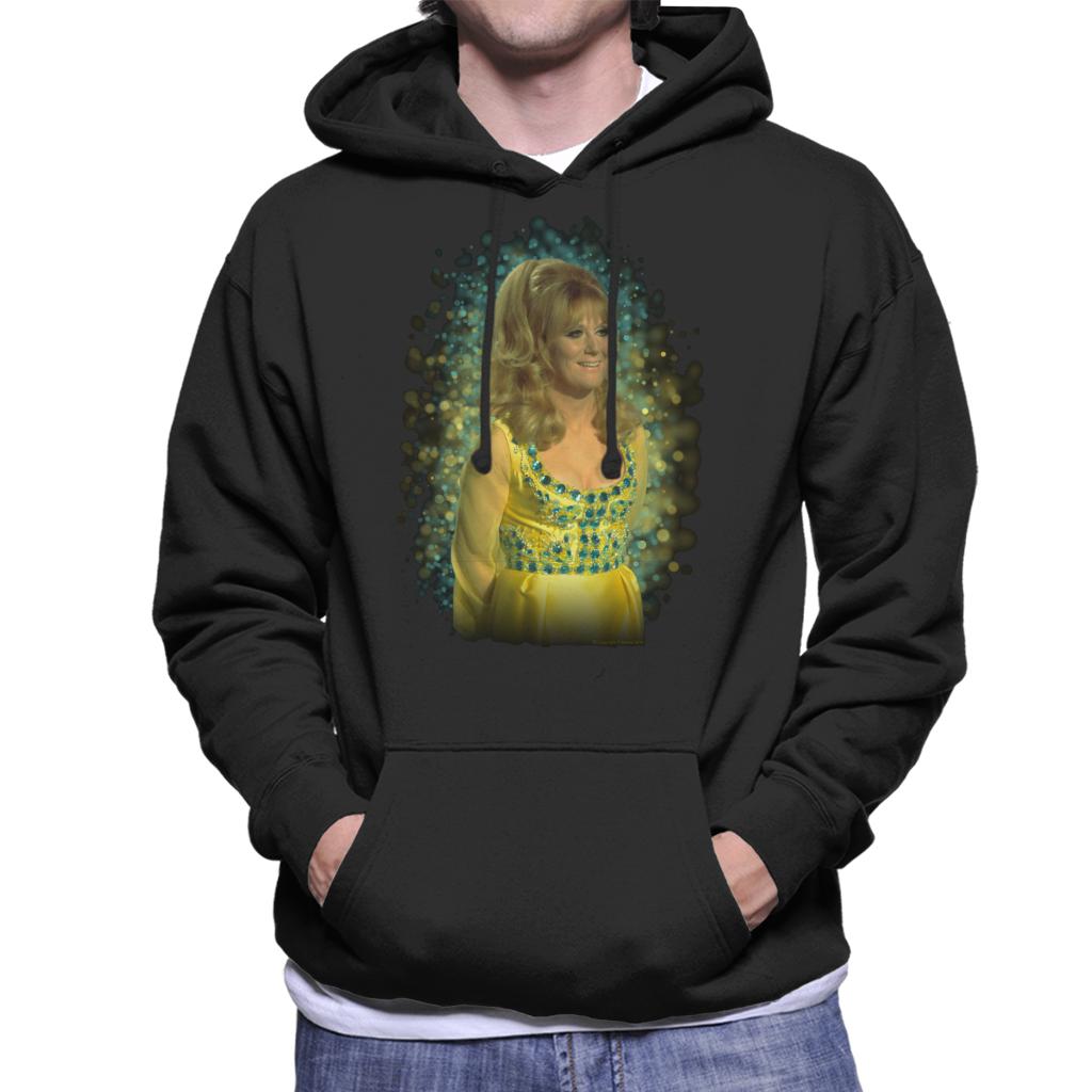 TV Times Dusty Springfield Flare Glow Effect Men's Hooded Sweatshirt-ALL + EVERY