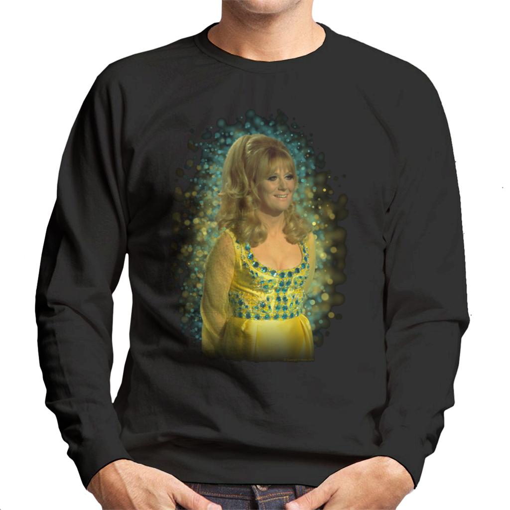 TV Times Dusty Springfield Flare Glow Effect Men's Sweatshirt-ALL + EVERY