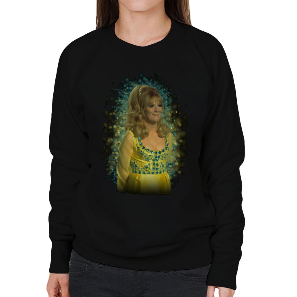 TV Times Dusty Springfield Flare Glow Effect Women's Sweatshirt-ALL + EVERY