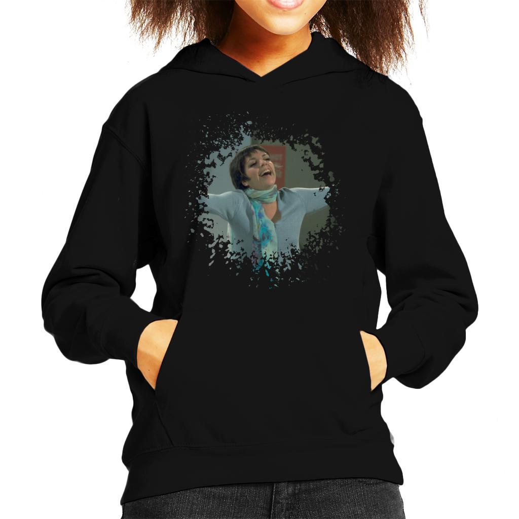 TV Times Liza Minnelli Distressed Edge Effect Kids Hooded Sweatshirt-ALL + EVERY