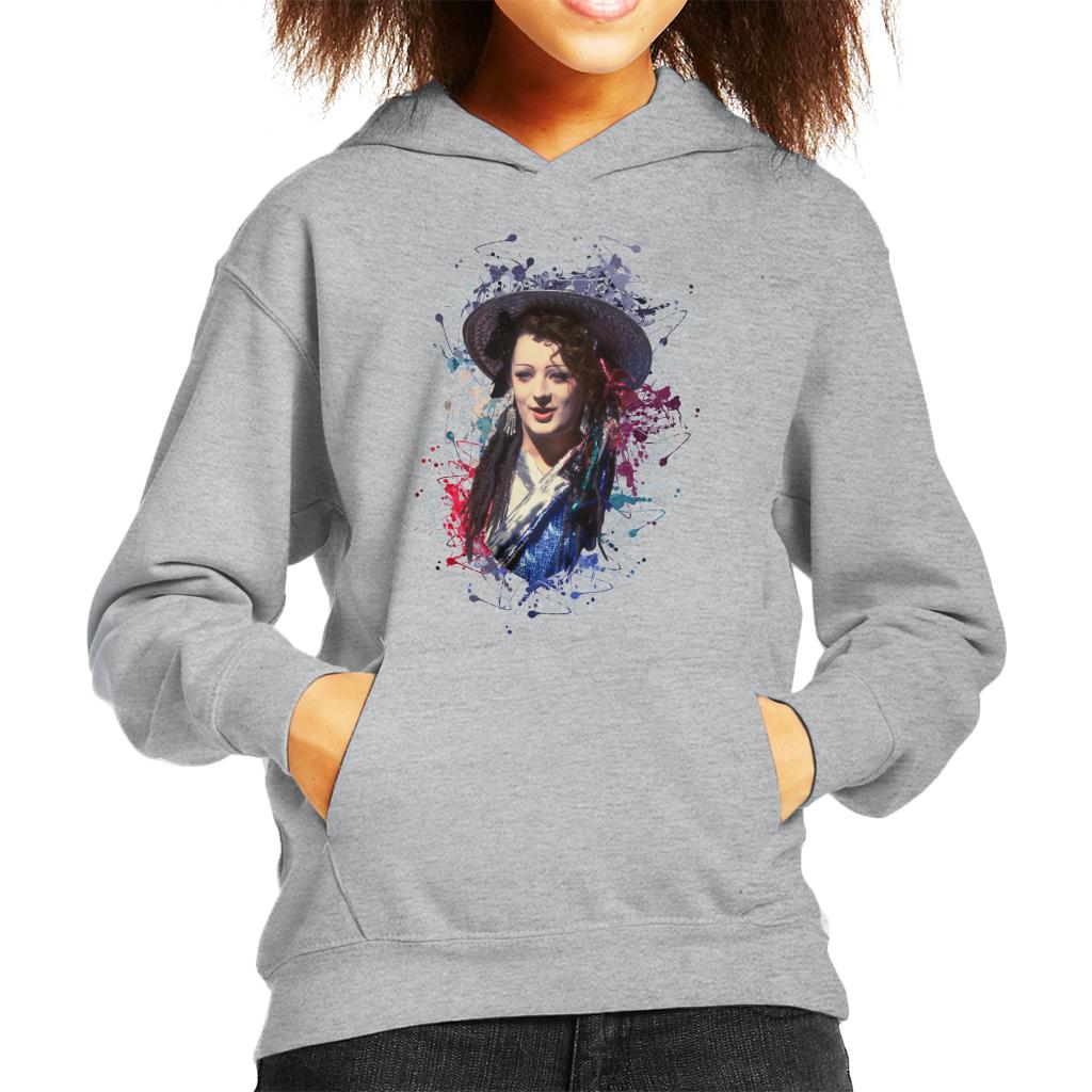 TV Times Boy George Of Culture Club Kids Hooded Sweatshirt-ALL + EVERY