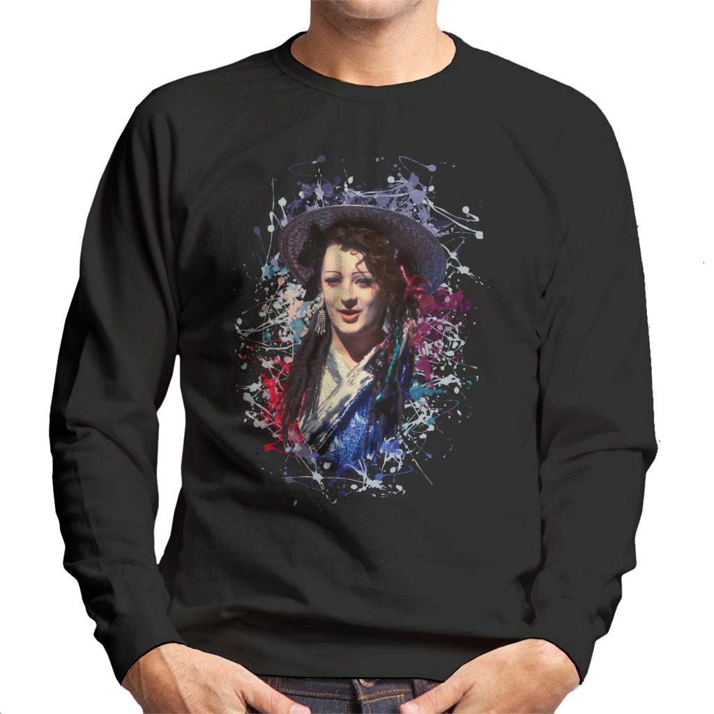 TV Times Boy George Of Culture Club Men's Sweatshirt-ALL + EVERY