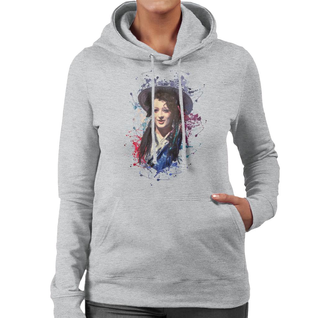 TV Times Boy George Of Culture Club Women's Hooded Sweatshirt-ALL + EVERY