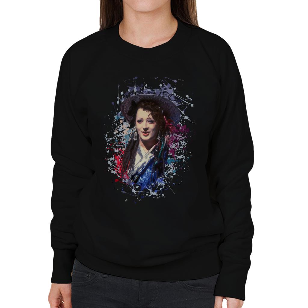 TV Times Boy George Of Culture Club Women's Sweatshirt-ALL + EVERY