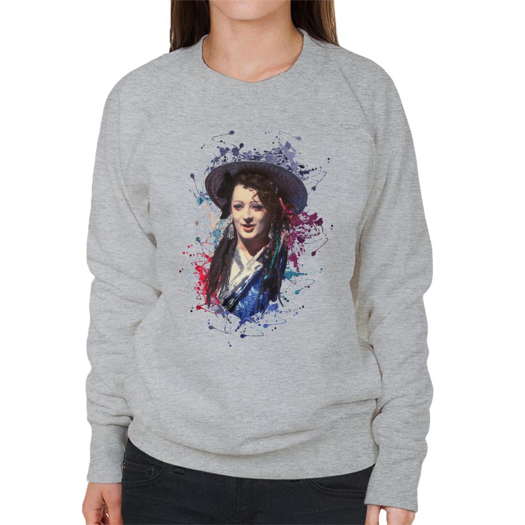 TV Times Boy George Of Culture Club Women's Sweatshirt-ALL + EVERY