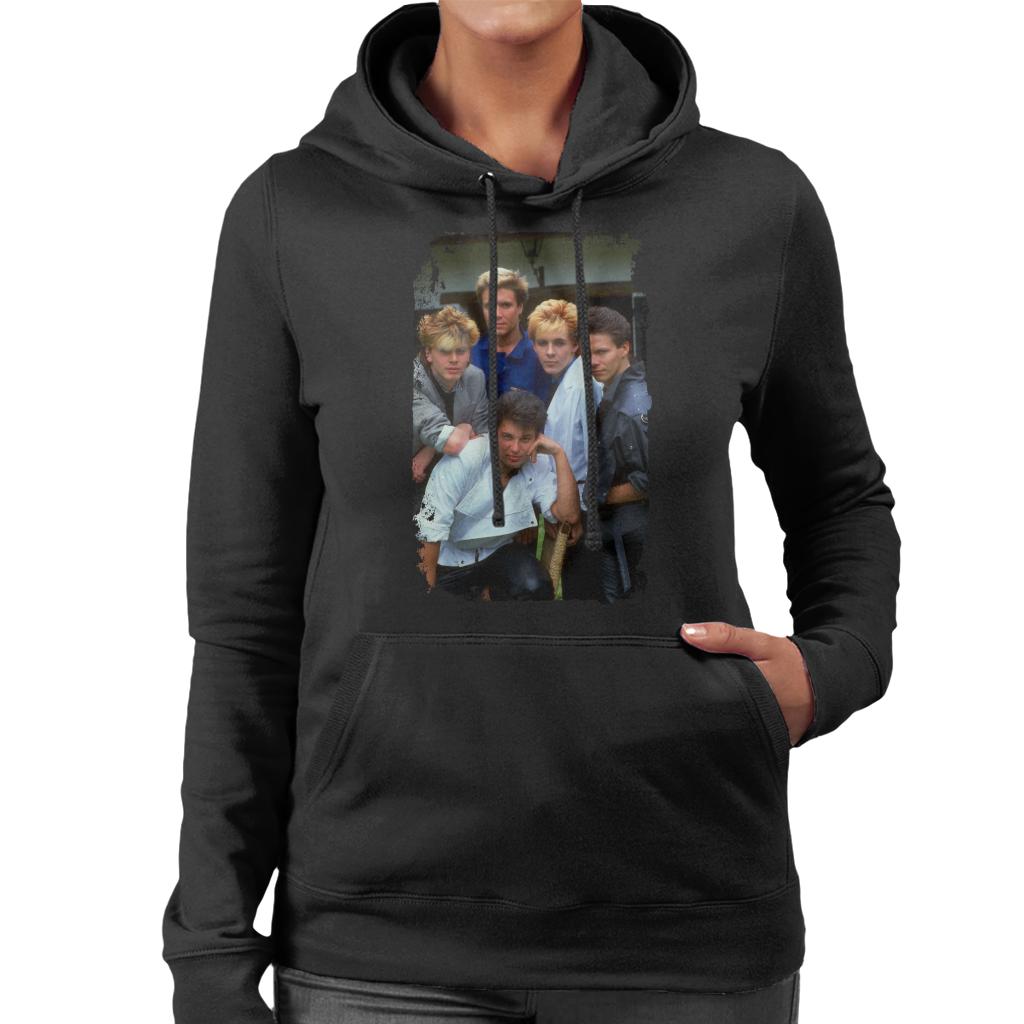 TV Times Duran Duran Band Portrait Women's Hooded Sweatshirt-ALL + EVERY