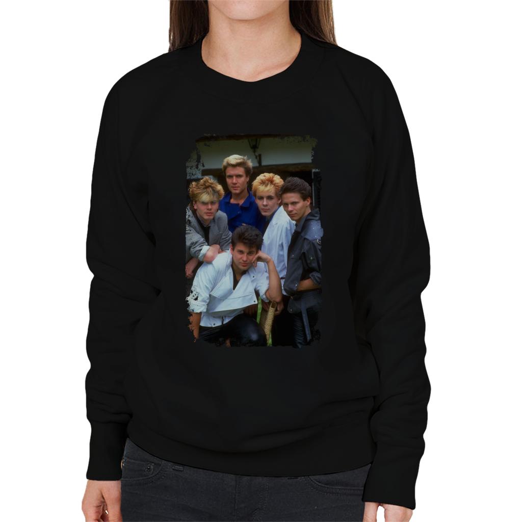 TV Times Duran Duran Band Portrait Women's Sweatshirt-ALL + EVERY