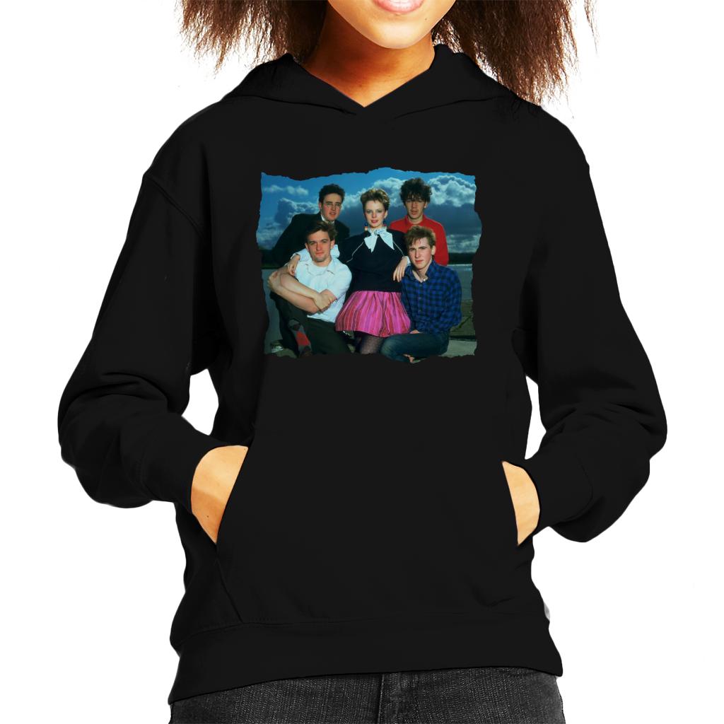 TV Times Altered Images Band Portrait Kids Hooded Sweatshirt-ALL + EVERY