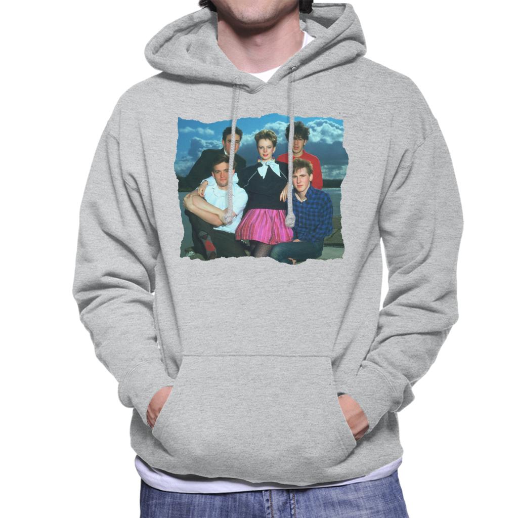 TV Times Altered Images Band Portrait Men's Hooded Sweatshirt-ALL + EVERY