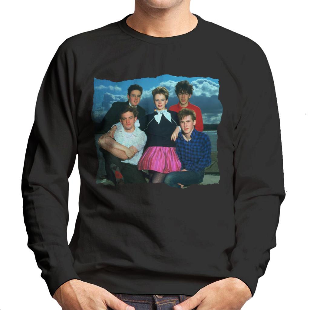 TV Times Altered Images Band Portrait Men's Sweatshirt-ALL + EVERY