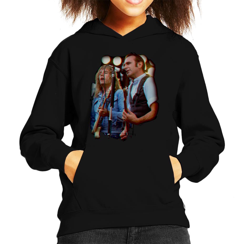 TV Times Rick And Francis Of Status Quo Kids Hooded Sweatshirt-ALL + EVERY