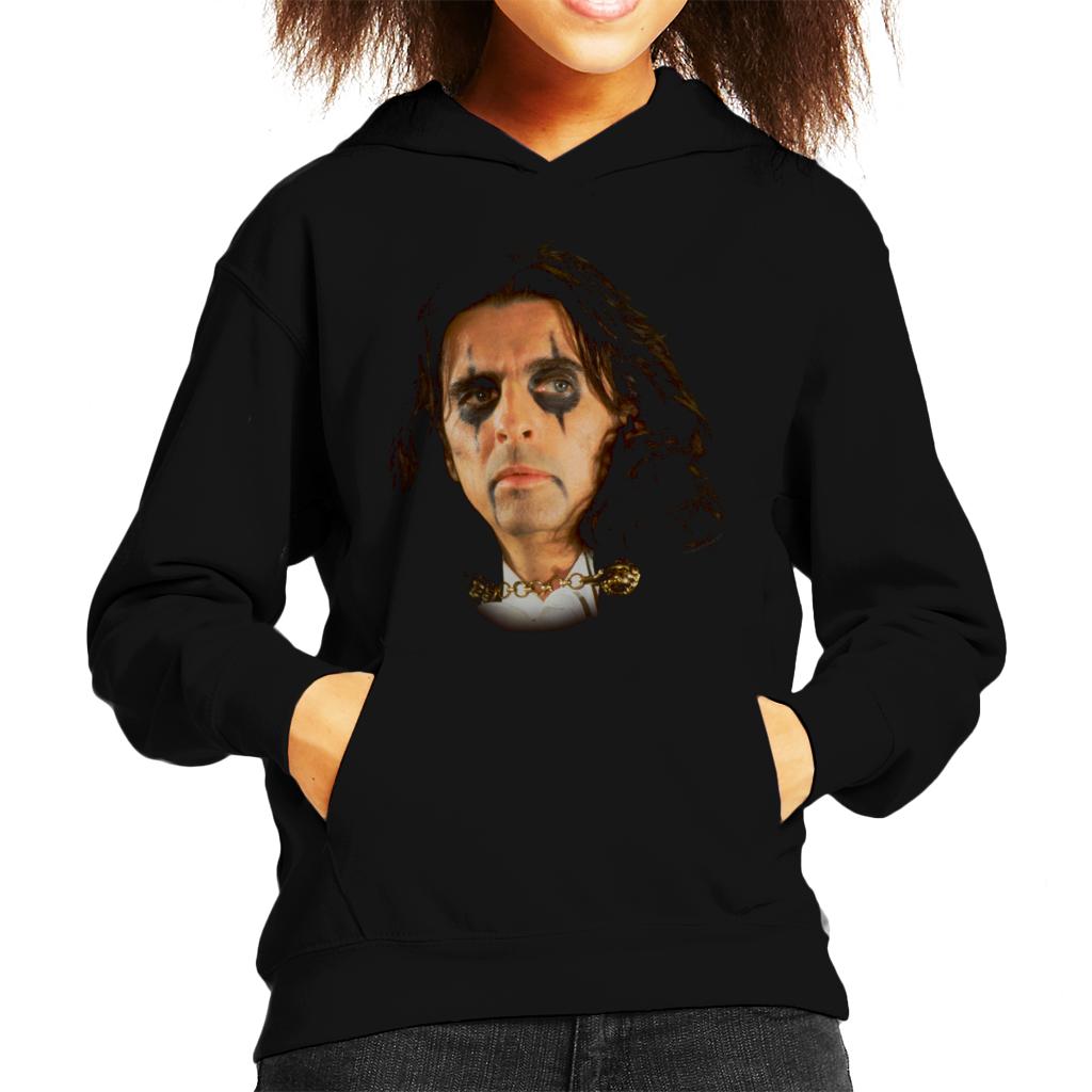 TV Times Alice Cooper Rock Singer Kids Hooded Sweatshirt-ALL + EVERY