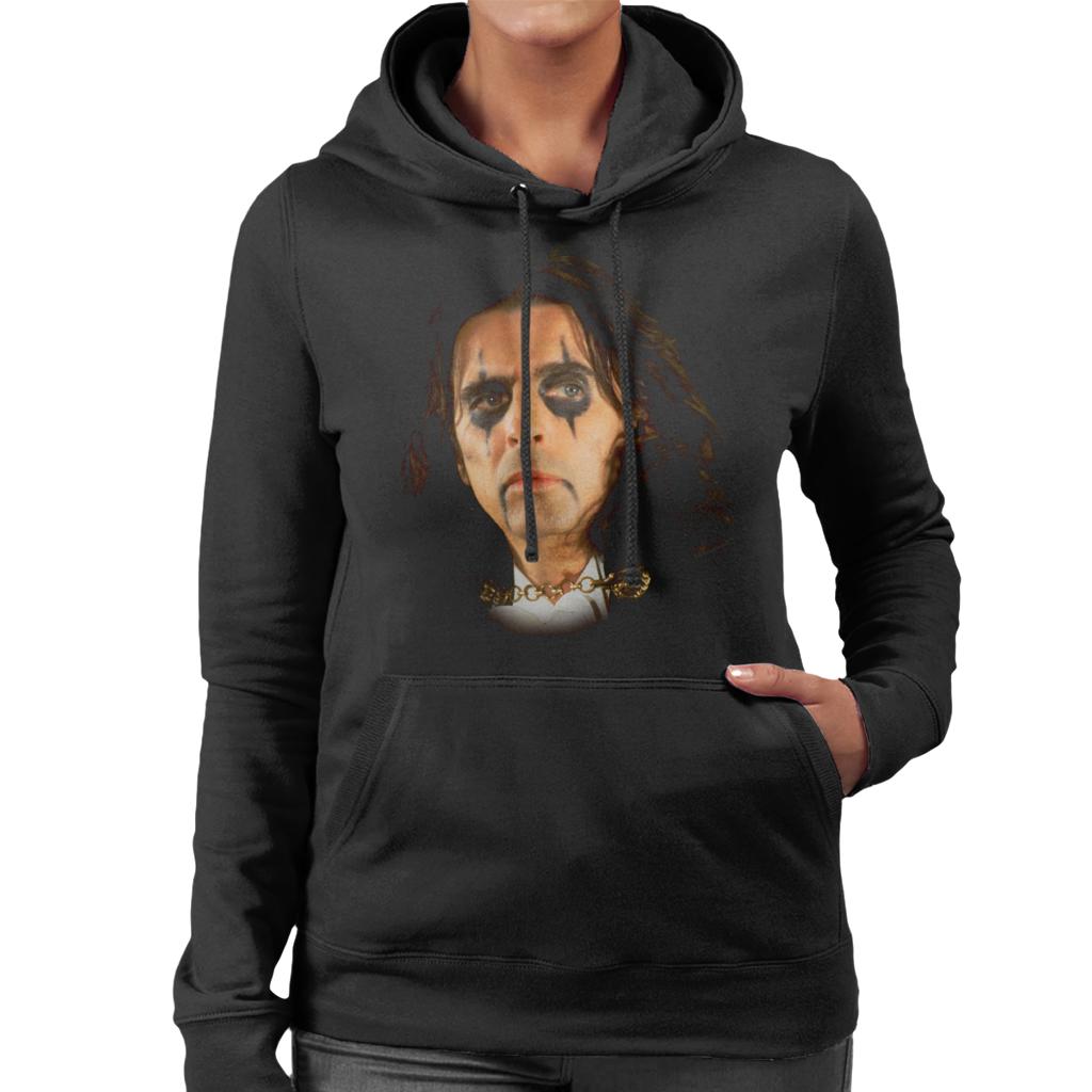 TV Times Alice Cooper Rock Singer Women's Hooded Sweatshirt-ALL + EVERY