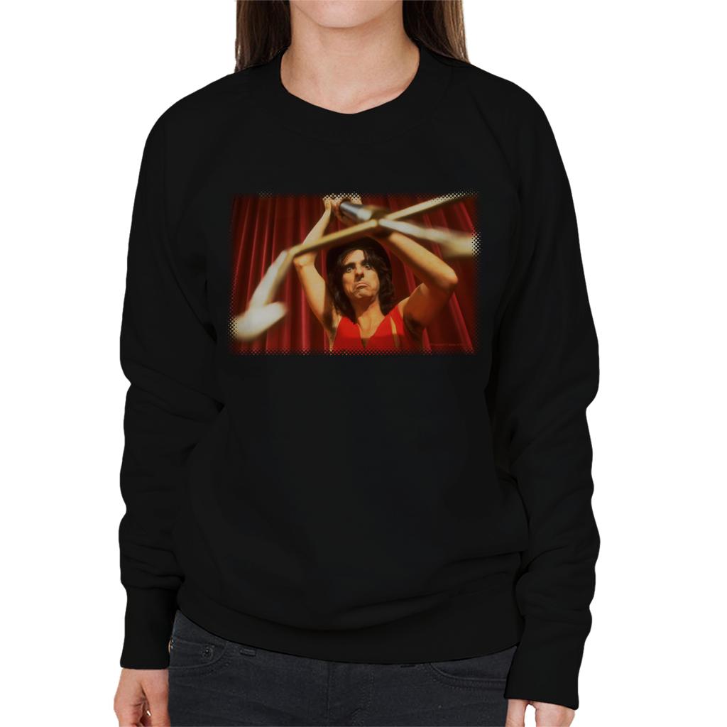 TV Times Alice Cooper Trident Women's Sweatshirt-ALL + EVERY