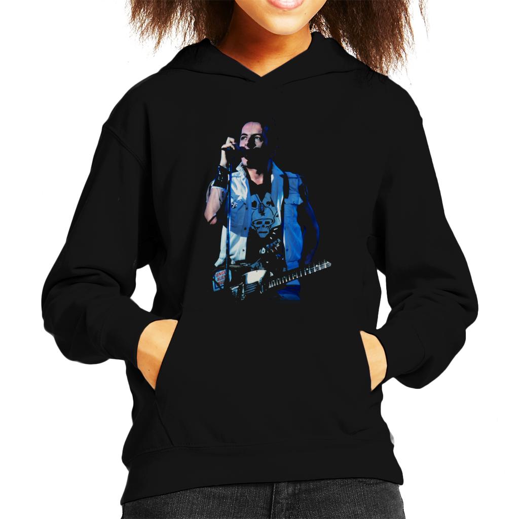 TV Times Joe Strummer Of The Clash Kids Hooded Sweatshirt-ALL + EVERY