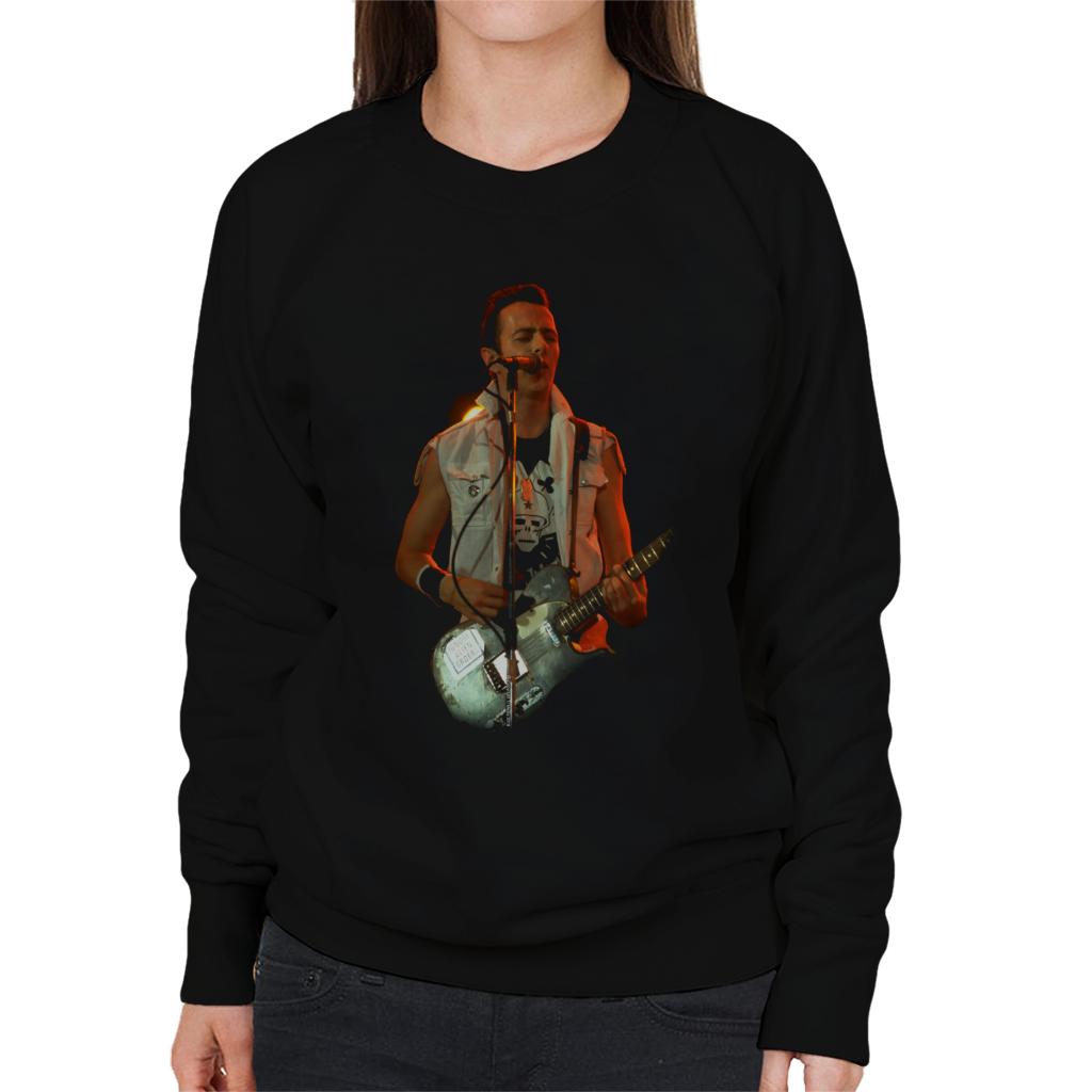 TV Times Joe Strummer The Clash Live Women's Sweatshirt-ALL + EVERY