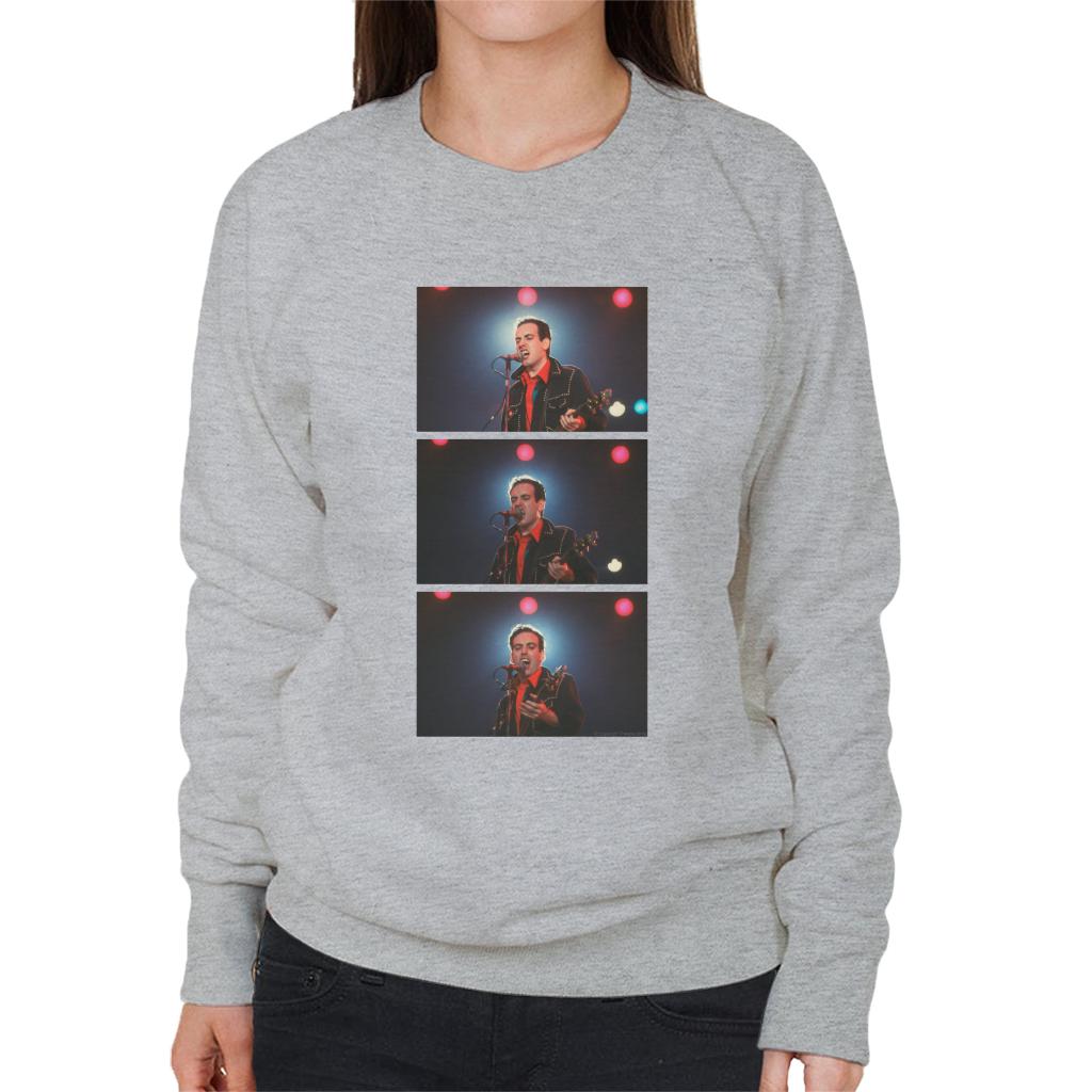 TV Times Mick Jones Live The Clash Women's Sweatshirt-ALL + EVERY