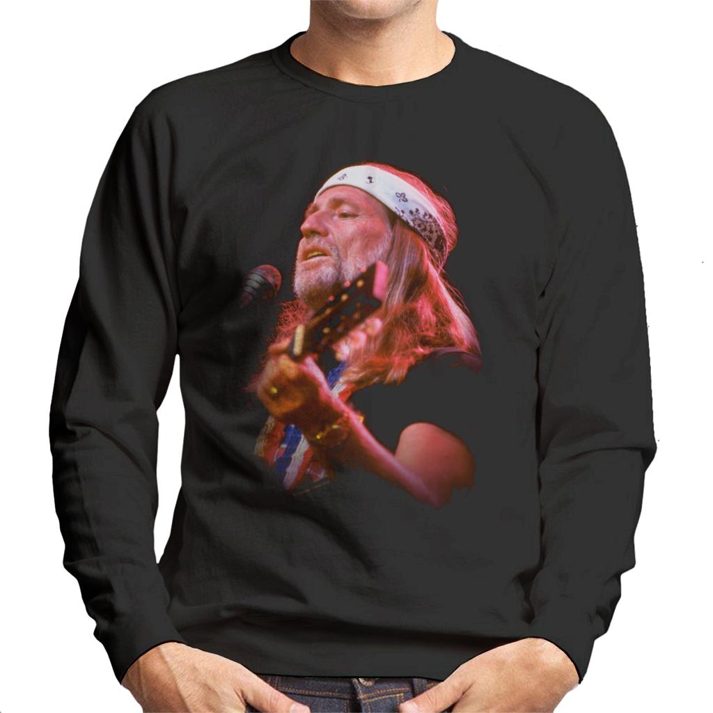 TV Times Willie Nelson Live Men's Sweatshirt-ALL + EVERY