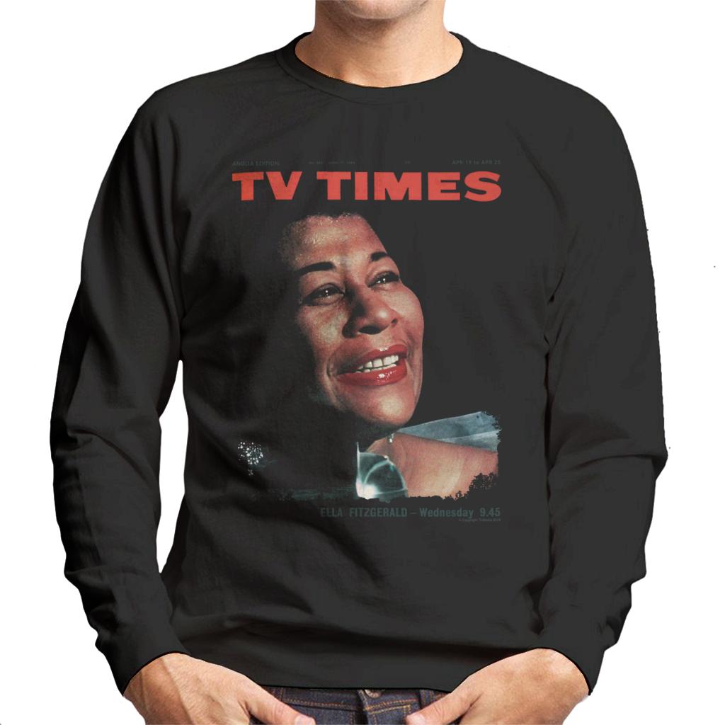 TV Times Ella Fitzgerald 1964 Cover Men's Sweatshirt-ALL + EVERY