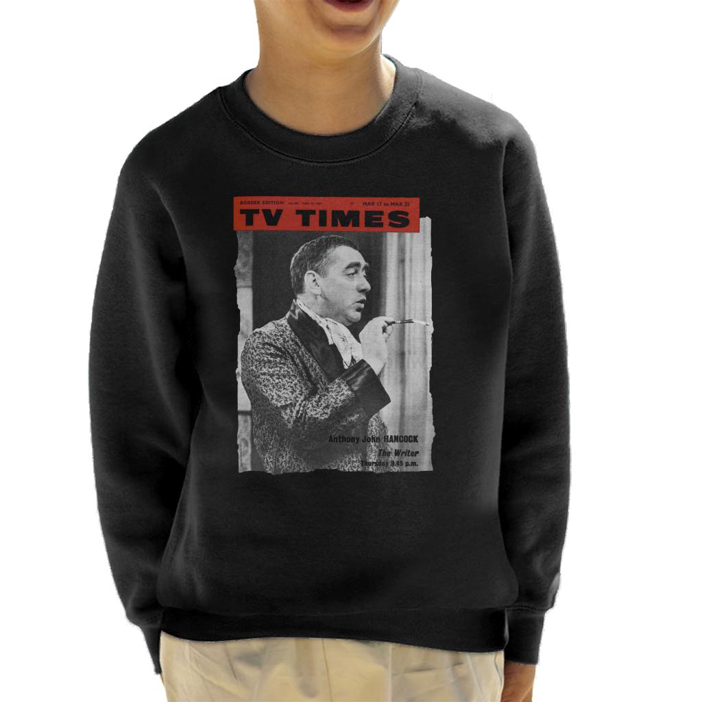 TV Times Tony Hancock 1963 Cover Kids Sweatshirt-ALL + EVERY