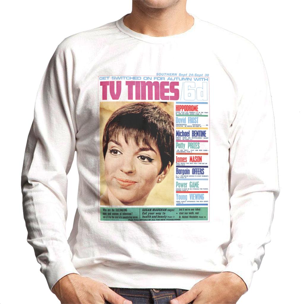 TV Times Liza Minnelli 1966 Cover Men's Sweatshirt-ALL + EVERY