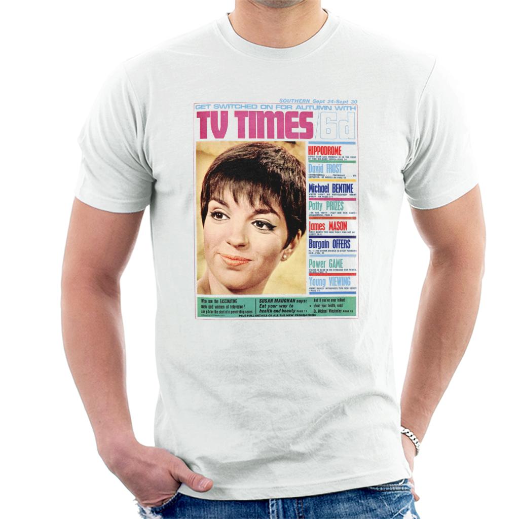 TV Times Liza Minnelli 1966 Cover Men's T-Shirt-ALL + EVERY