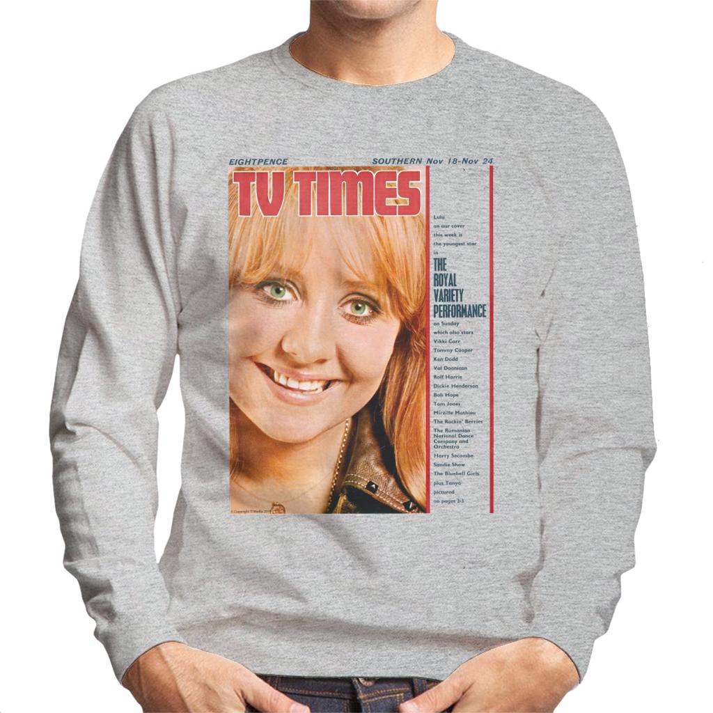 TV Times Lulu 1967 Cover Men's Sweatshirt-ALL + EVERY