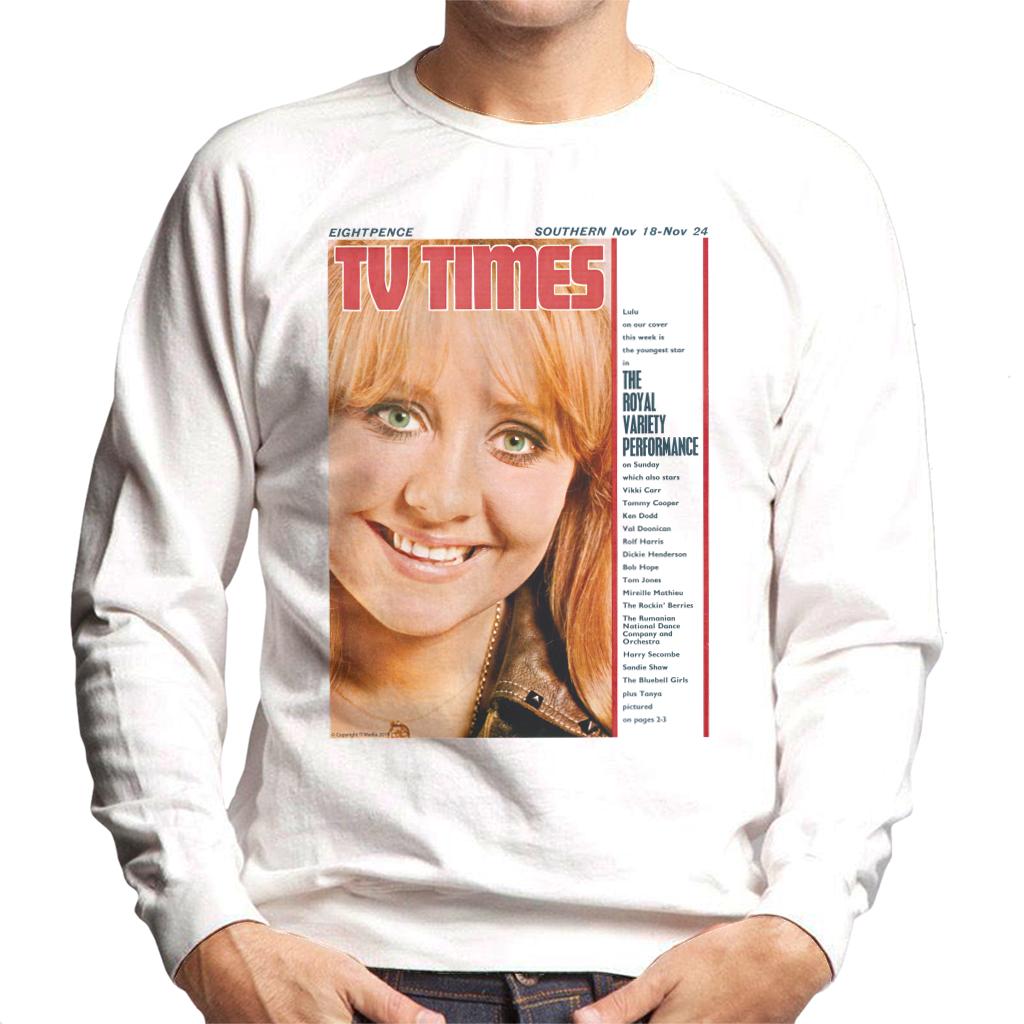 TV Times Lulu 1967 Cover Men's Sweatshirt-ALL + EVERY