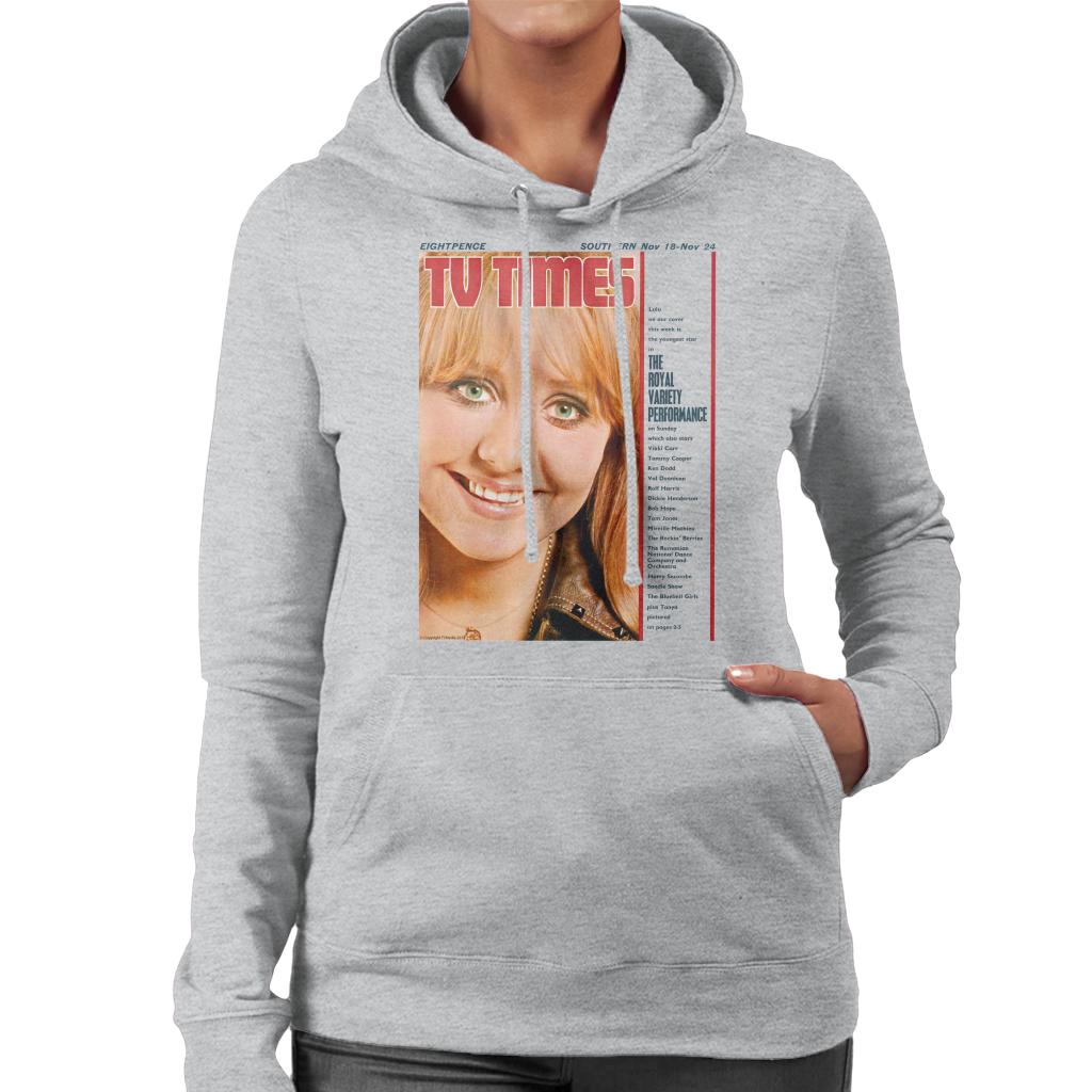 TV Times Lulu 1967 Cover Women's Hooded Sweatshirt-ALL + EVERY