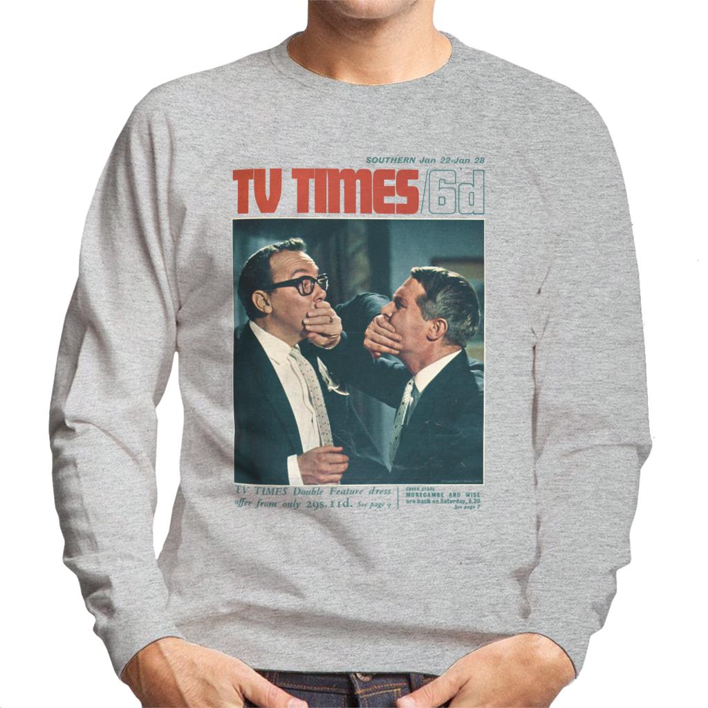 TV Times Morecambe And Wise Show 1966 Cover Men's Sweatshirt-ALL + EVERY