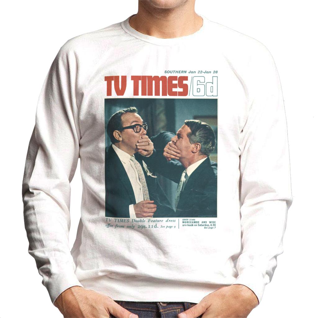 TV Times Morecambe And Wise Show 1966 Cover Men's Sweatshirt-ALL + EVERY