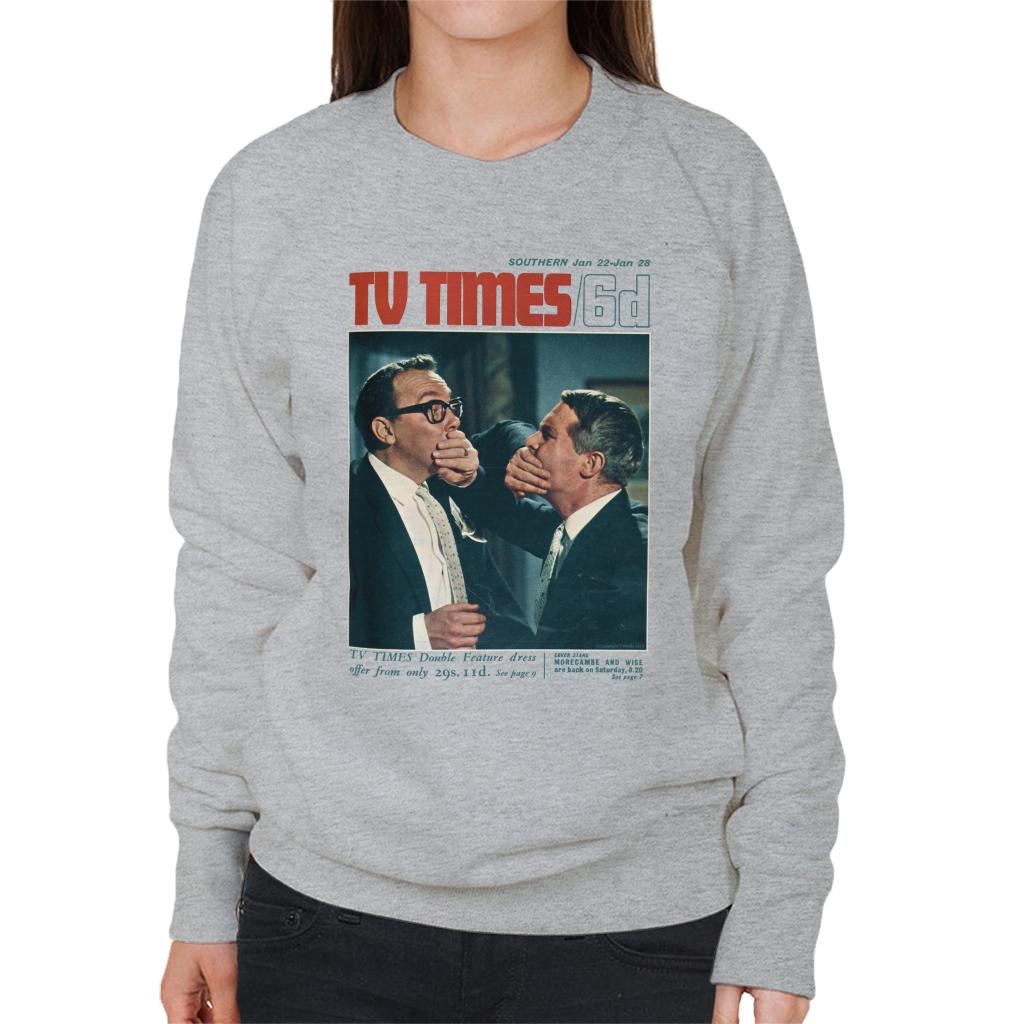 TV Times Morecambe And Wise Show 1966 Cover Women's Sweatshirt-ALL + EVERY